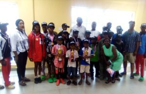 Victorious Edo Contingent To Cadet Judo Competition Presents Trophies To Sports Commission