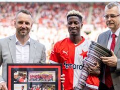 Peter Olayinka Set To Leave Slavia Praha At The End Of Current Season