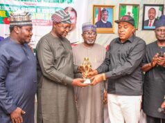 Sunday Dare Bags National Youth Council Of Nigeria Leadership Role Model Award
