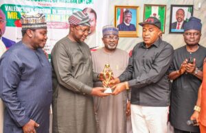 Sunday Dare Bags National Youth Council Of Nigeria Leadership Role Model Award