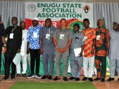 Rangers Felicitates With Newly Elected Enugu F.A Exco