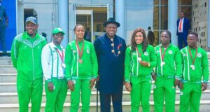 Gov. Diri Salutes Victorious Team Nigeria Wrestlers