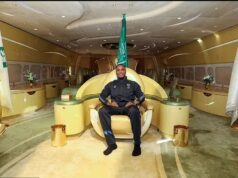 Odion Ighalo Shows Glimpse Of What Incoming Players Will Enjoy In Saudi Arabia…Shows Off Team’s Luxurious Private Jet For Match Travels