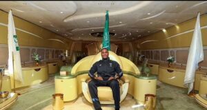 Odion Ighalo Shows Glimpse Of What Incoming Players Will Enjoy In Saudi Arabia…Shows Off Team’s Luxurious Private Jet For Match Travels