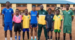 Rasheedat Ajibade’s Generous Gesture, Super Falcons Star Donates Sports Equipment to Former Club, Robo FC