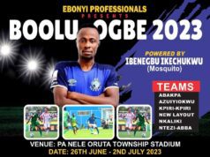Ikechukwu Ibenegbu’s Sponsored Ebonyi Boolu Ogbe Gets Kick Off Dates And Fixtures