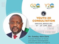 Sunday Dare Takes Advocacy For Youth Empowerment To Y-20 Consultation Forum, In Bengaluru, India