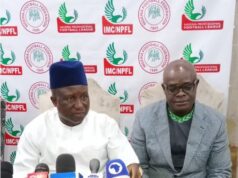 Gbenga Elegbeleye IMC Led Committee Gets NFF Standing Ovation