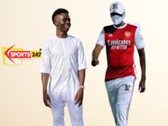 Arsenal Star Bukayo Saka To Meet Lagos State Governor Sanwo-Olu