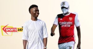 Arsenal Star Bukayo Saka To Meet Lagos State Governor Sanwo-Olu