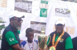 Lagos FA Boss, Ex International Rate U-13 JOF Cup Final High