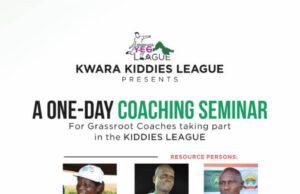 Kwara Kiddies YEG League Set To Hold Seminar For Coaches