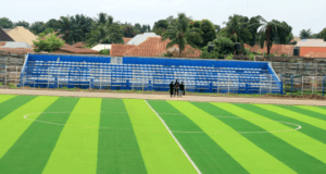 Nasarawa Acting Governor Akabe Inspects Completed Lafia City Football Stadium