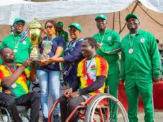 Ghana Defeats Nigeria In Wheelchair Softball Match Held In Lagos