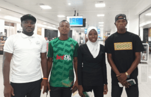 AFRICAN BEACH GAMES HAMMAMET 2023: Nigeria Teqball Contingent Depart For Tunisia