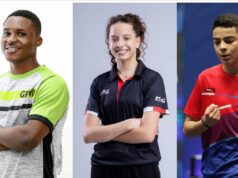 Nigeria’s Taiwo Mati Headlines ‘With The Future In Mind’ Scholarship Beneficiaries For Outstanding Young Table Tennis Stars In Africa