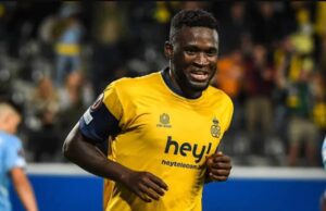 Nigeria Forward Boniface Named In Europa Team Of The Season