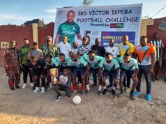 Victor Ikpeba Football Challenge In Lagos Concludes With Players Receiving A Shower Of Cash Prizes