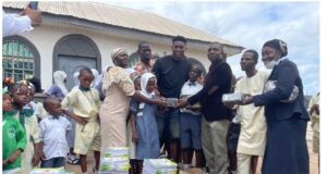 Super Eagles Striker, Awoniyi Donates Books To Alma Mater, Renovates Classrooms
