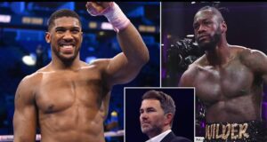 Eddie Hearn Reveals Mega Offer Bout For Anthony Joshua Against Deontay Wilder In Saudi Arabia