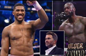 Eddie Hearn Reveals Mega Offer Bout For Anthony Joshua Against Deontay Wilder In Saudi Arabia