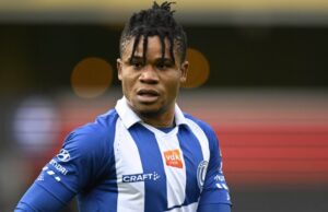 Nigerian Youngster Gift Orban Sparks Interest From Ligue 1 Clubs After Stellar Performance for KAA Gent
