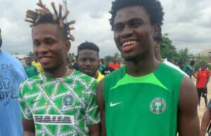 Who Says Dreams Don’t Come True, Daga Meets Samuel Chukwueze As One Of His Dreams Is Fulfilled