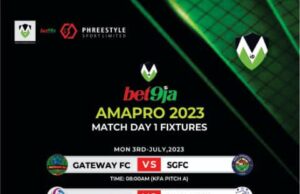 Amapro 2022 Champion Drawn In A Tough Group, As Kick Off Is Schedule For Monday 3rd, 2023
