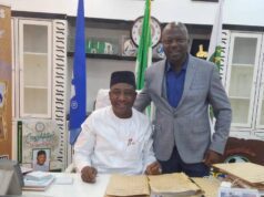 Danladi Joins NFF President To Three-Pronged Refereeing Training Programe