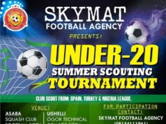 Skymat U-20 Summer Scouting Tournament Gets Sponsors
