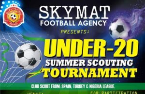 Skymat U-20 Summer Scouting Tournament Gets Sponsors