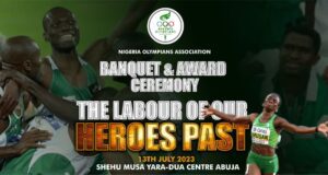 Nigeria Olympians Association lists 22 distinguished personalities for merit awards