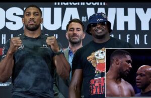 Anthony Joshua To Prove Himself Again In Bid To Overcome Career Setbacks As He Set Sights On Bout Against Dillian Whyte