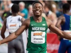 Usheoritse Itsekiri Emerges as Two-Time National Champion and Nigeria’s Fastest Man in 2023