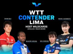 WTT Lima: Aruna Quadri Leads Wildcard Selection