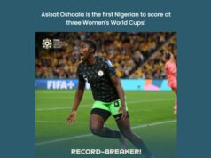 Asisat Oshoala Makes History: First Nigerian To Score In Three FIFA World Cups, Leading Super Falcons To A Thrilling 3-2 Comeback Victory Against Australia