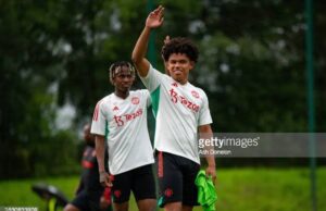 Flying Eagles-Eligible Duo Included in Manchester United’s Travelling Squad for Pre-Season Friendly in Norway
