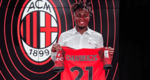 Nigerian Winger Samuel Chukwueze Completes Move To AC Milan From Villarreal