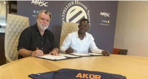 Former Flying Eagles Striker Akor Adams Joins Montpellier in a Move from Lillestrøm