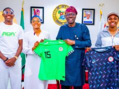 Lagos State Governor Sanwo-Olu Extends Warm Welcome to Super Falcons Heroes