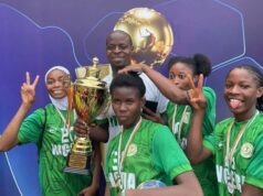 Nigeria’s U-18 Girls’ Handball Team Clinches IHF Women’s Trophy Africa Continental Phase Title