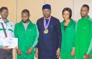 Youth And Sports Perm. Sec., Danladi Receives State’s Karate Team
