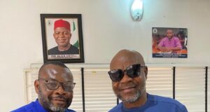 Abia Warriors Chairman Pays Official Visit To Abia Commissioner For Sports And Youth Development, Assures Him Of Improved Abia Warriors FC This Season