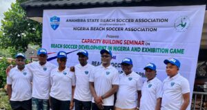 Anambra State Beach Soccer Association Board Inaugurated