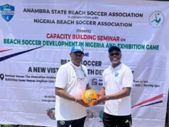 Chikelue Iloenyosi Assures Of Anambra State FA Support Towards Beach Soccer Development