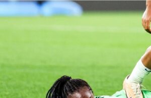 Michelle Alozie Confirms Her Well-Being After A Reckless Challenge From England’s Lauren James