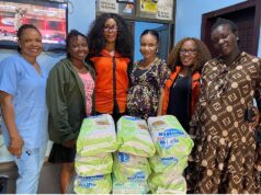 Rotary Club Of Ikeja Alausa Celebrates Maternal, Child Health Month With Informative Webinar, Donation Of Diapers To Nursing Mothers