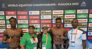 Nigerian Aquatic Federation Climbs To 31st Position In Global Ranking After Remarkable World Aquatic Championship Performance