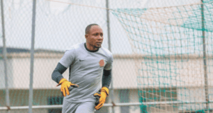 Dele Aiyenugba Emotionally Overwhelmed By Son’s Heroic Goalkeeping Display In ValueJet Pre-Season Tournament