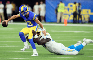 Chargers Celebrate Memorable Moment As Newcomer CJ Okoye Makes Impact In Preseason Game